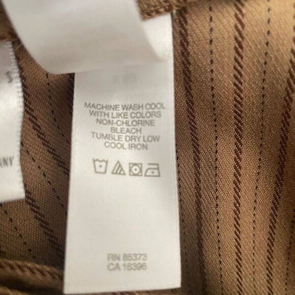 Emma James Autumn Journey Career Stretch Trouser Camel Tan Pants Wmn Size 12 NWT - Picture 9 of 11